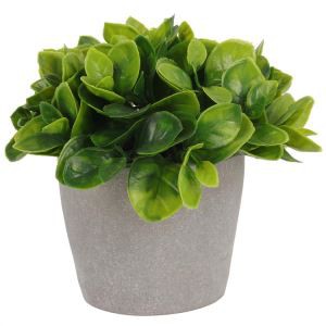 Садите зелене пластичне листове Бонсаи венчани украс